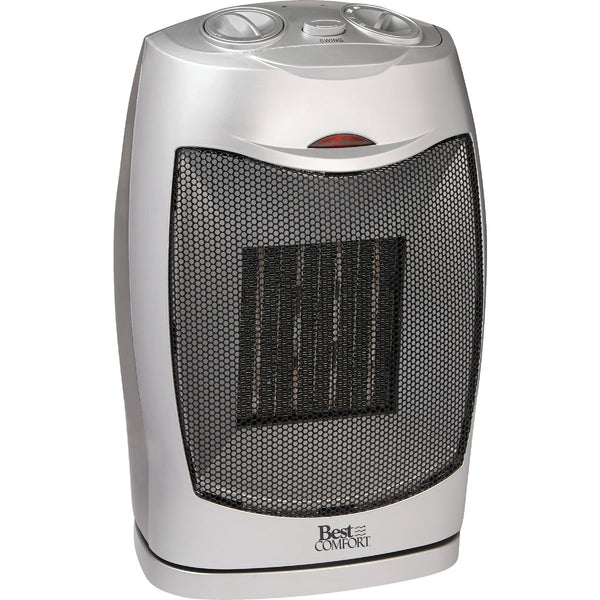 Best Comfort 1550W 120V Oscillating Ceramic Space Heater with PTC