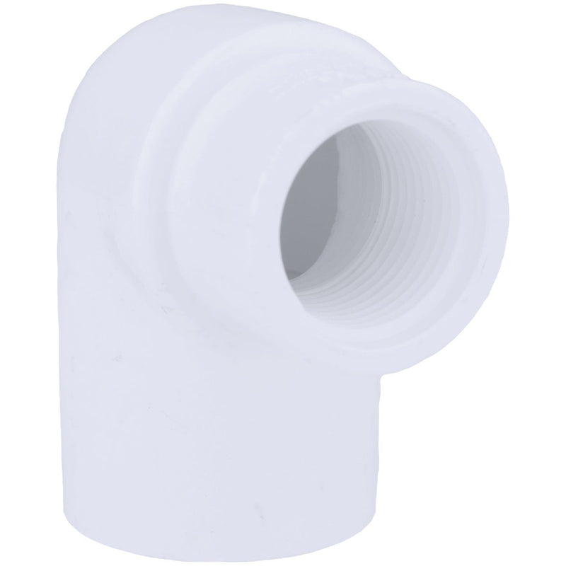 Charlotte Pipe 1 In. Slip x 3/4 In. Female Schedule 40 90 Deg. PVC Elbow (1/4 Bend)