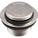 Do it Best Foot Lok Stop Bathtub Drain Stopper with Brushed Nickel Finish