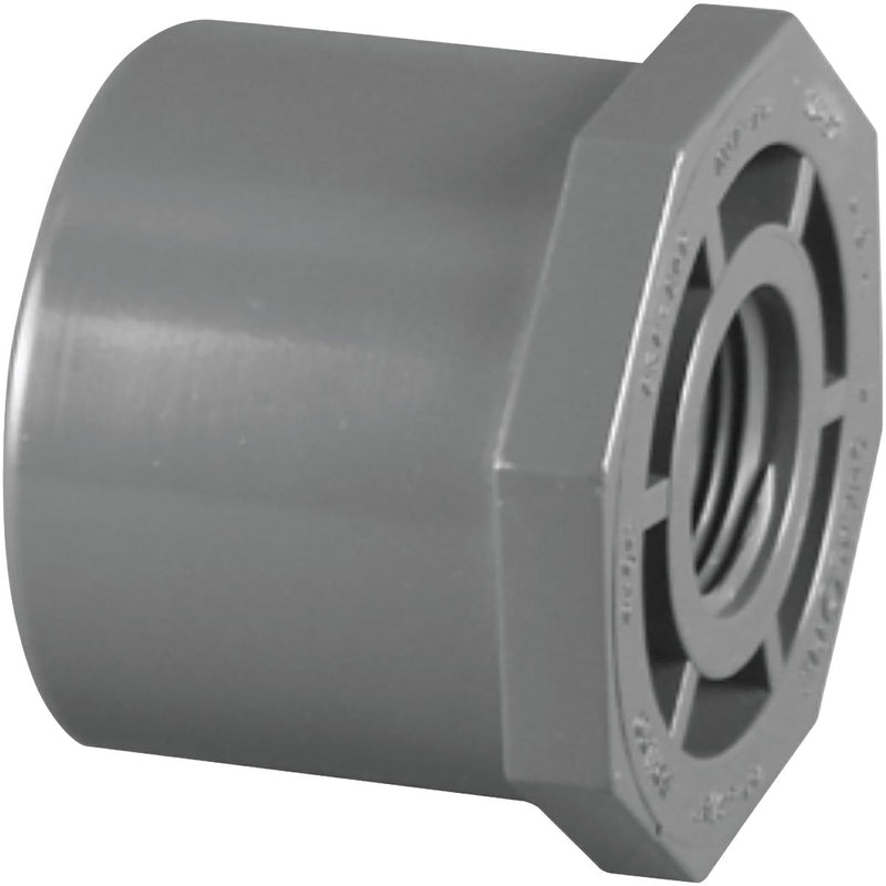 Charlotte Pipe 2 In. Spigot x 3/4 In. FIP Schedule 80 PVC Bushing