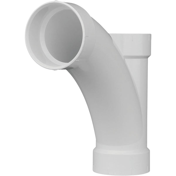 Charlotte Pipe 4 In. Tee-Wye DWV PVC Tee