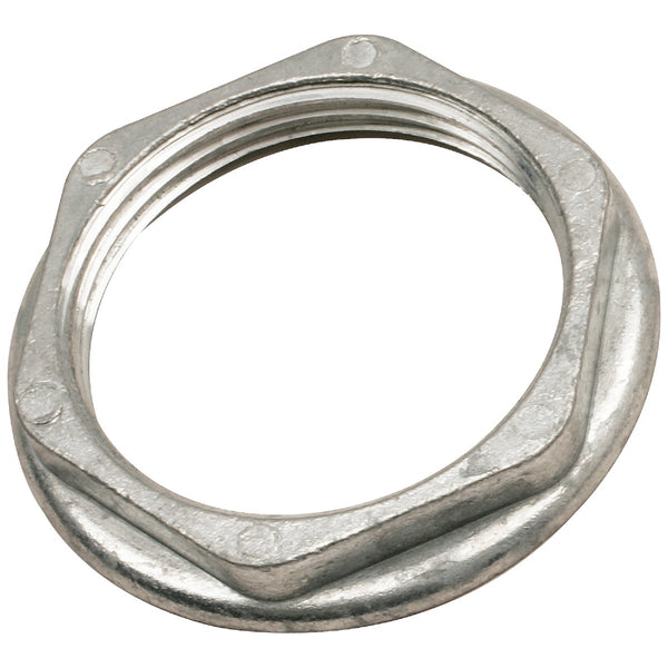 Do it Best 1-1/2 In. Metal Zinc Jam Nut