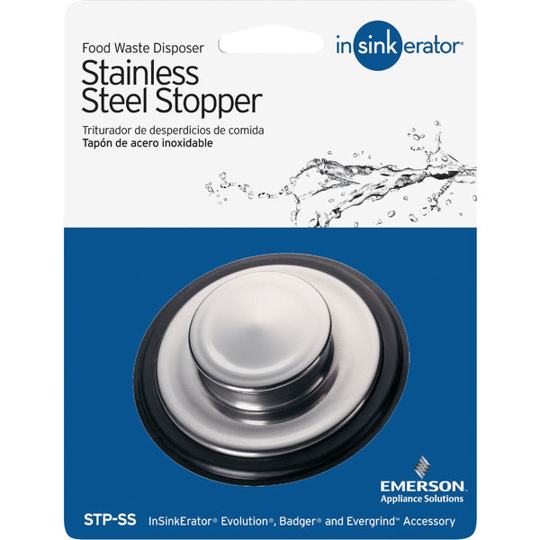 Insinkerator 3-1/4 In. Stainless Steel Disposer Stopper