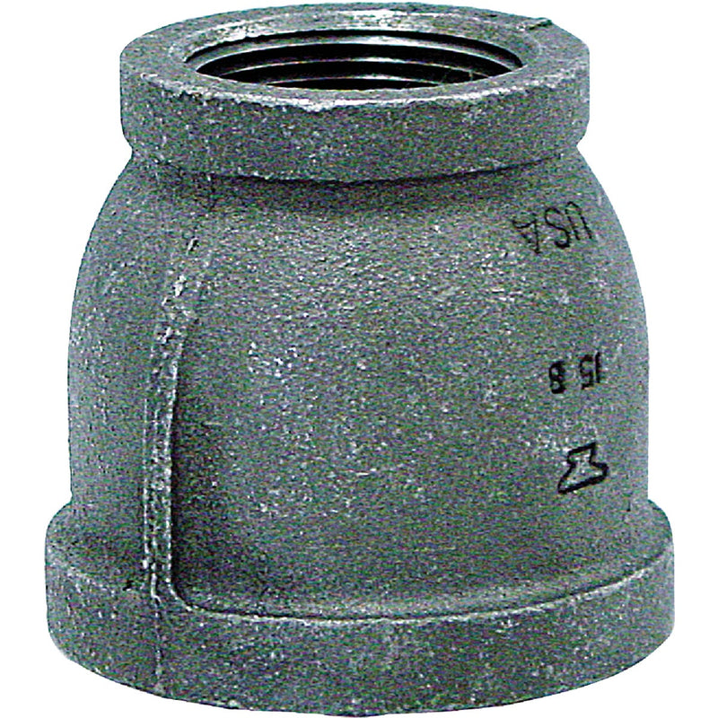 Anvil 1-1/2 In. x 1 In. Malleable Black Iron Reducing Coupling