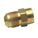 Dormont 5/8 In. OD Male Flare x 1/2 In. FIP Zinc-Plated Carbon Steel Adapter Gas Fitting, Bulk