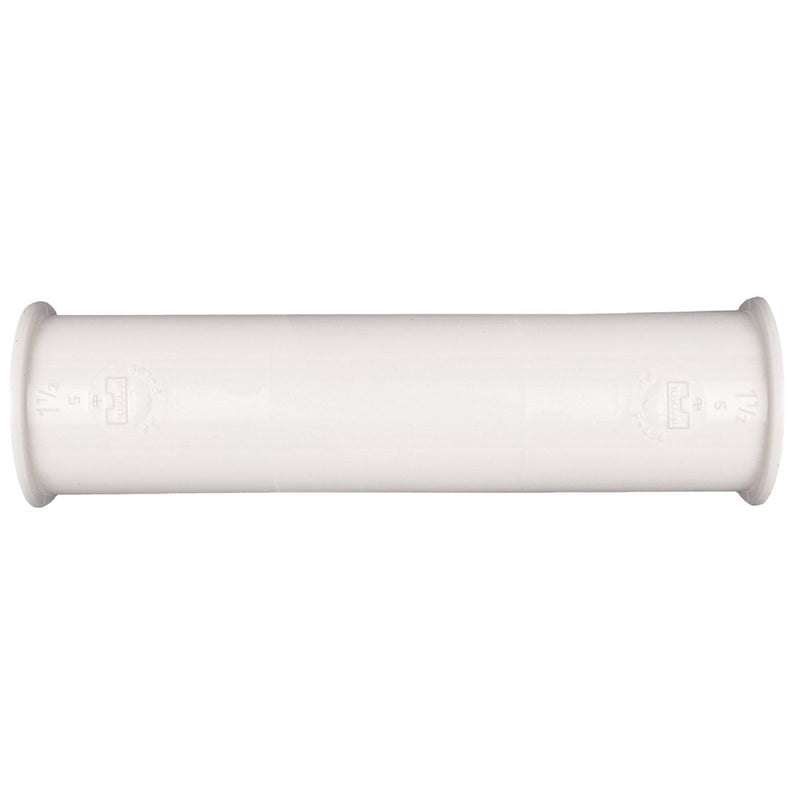 Do it Best 1-1/2 In. x 16 In. White Plastic Double-Flanged Sink Tailpiece