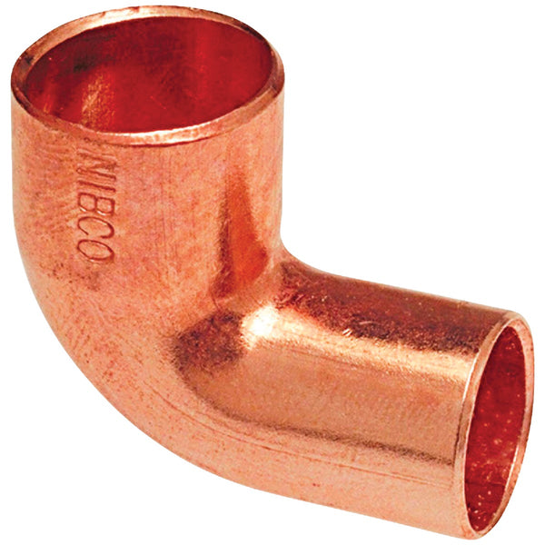 NIBCO 2 In. CxC 90 Deg. Close Ruff Copper Street Elbow (1/4 Bend)