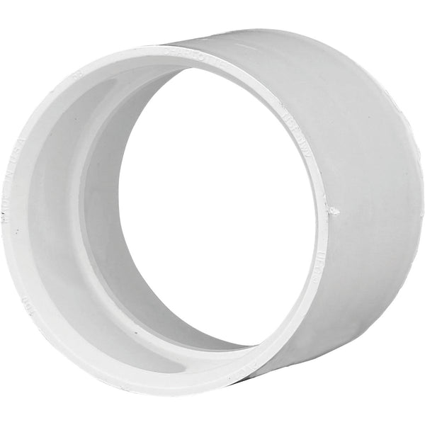 Charlotte Pipe 3 In. Hub Schedule 40 DWV PVC Coupling