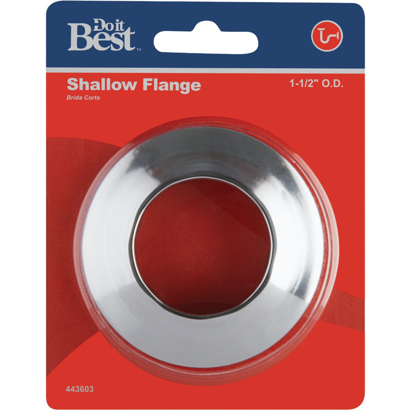 Do it Best 1-1/2 In. OD Shallow Flange, Chrome