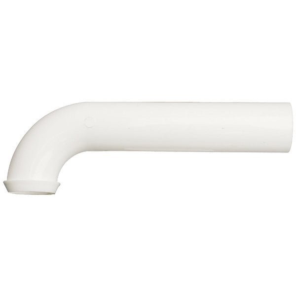 Do it Best 1-1/2 In. x 7 In. White Plastic Wall Tube