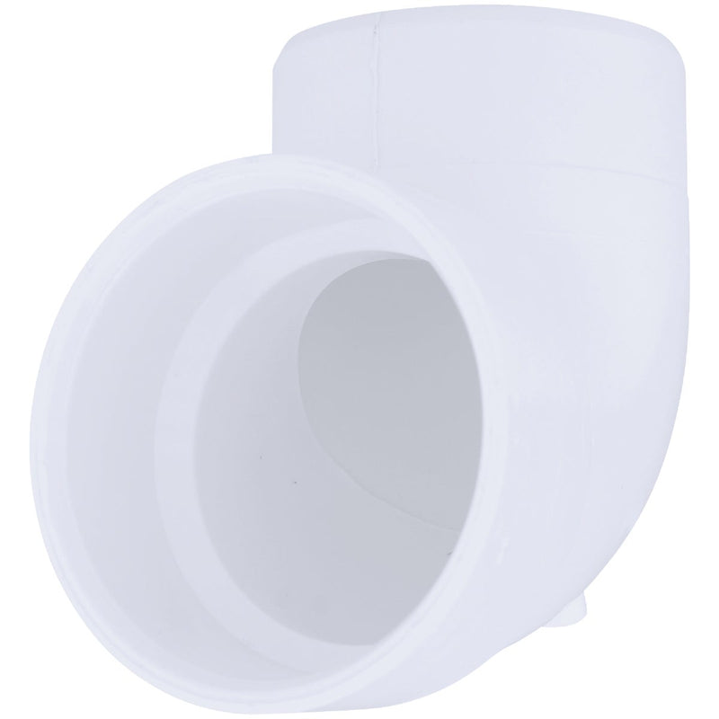 Charlotte Pipe 2 In. Schedule 40 90 Deg. DWV PVC Vent Street Elbow (1/4 Bend)