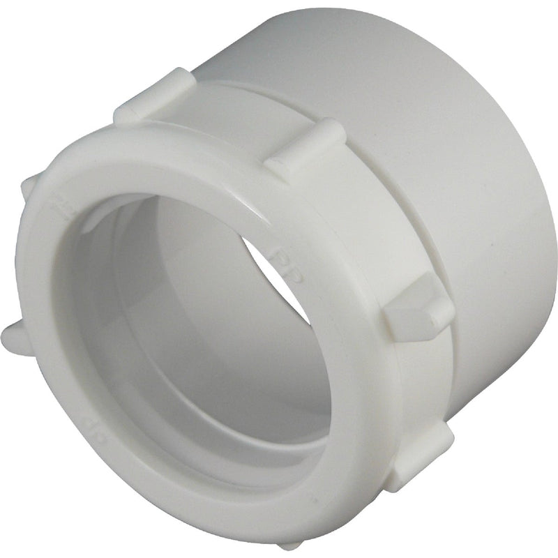 Keeney 1-1/2 In. White PVC Marvel Connector