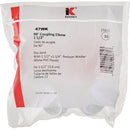 Keeney 1-1/2 In. White Polypropylene 90 Degree Elbow Coupling