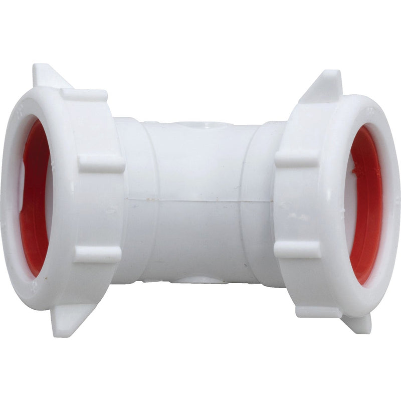 Keeney 1-1/2 In. White Polypropylene 45 Degree Elbow Coupling