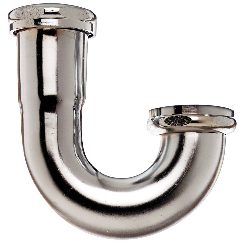 Keeney 1-1/2 In. Chrome Plated Brass J-Bend