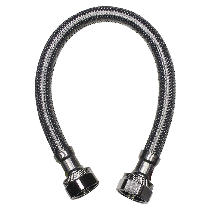 ProLine 1/2 In. F X 1/2 In. F X 48 In. L. Braided Stainless Steel Faucet Supply Line