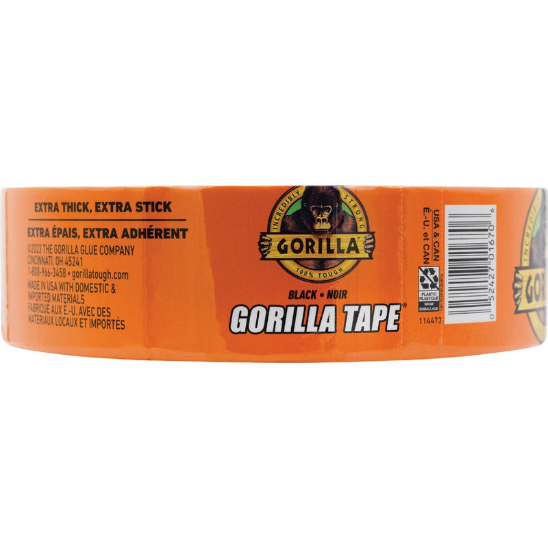 Gorilla 1.88 In. x 50 Yd. Heavy-Duty Duct Tape, Black