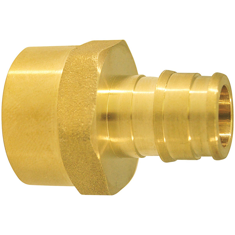 Apollo Retail 1/2 In. Barb x 1/2 In. FNPT Brass PEX-A Adapter
