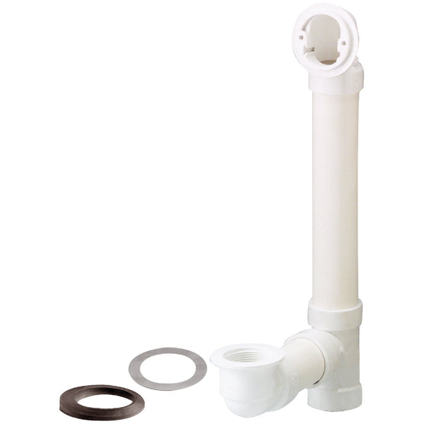 Keeney Schedule 40 PVC Bath Drain Overflow Body without Trim