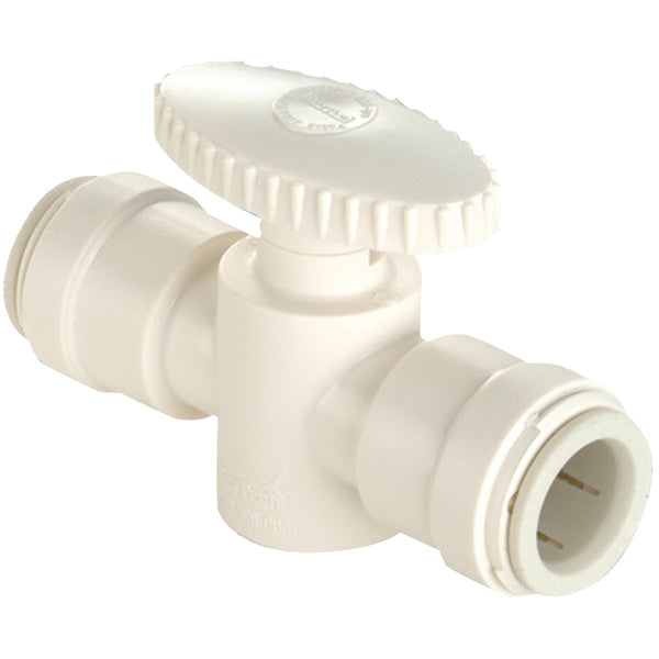 Watts 3/8 In. CTS X 3/8 In. QC Plastic Push Valve