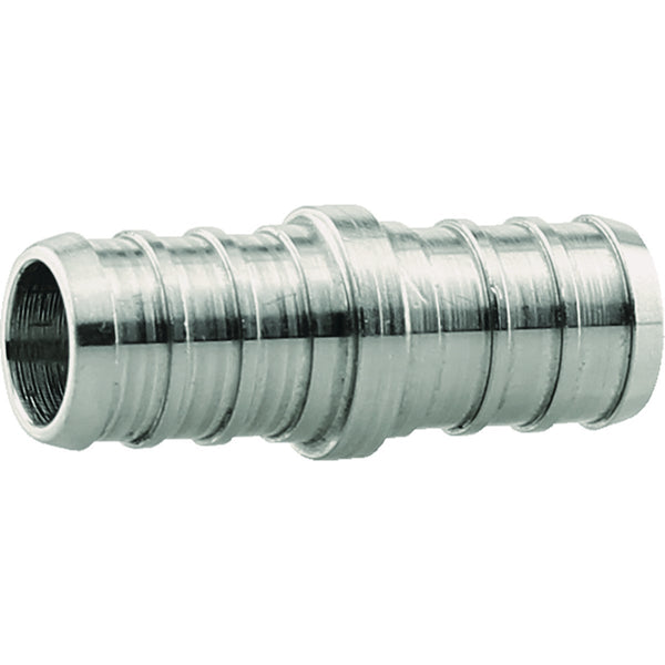 Plumbeeze 1/2 In. Stainless Steel PEX Coupling