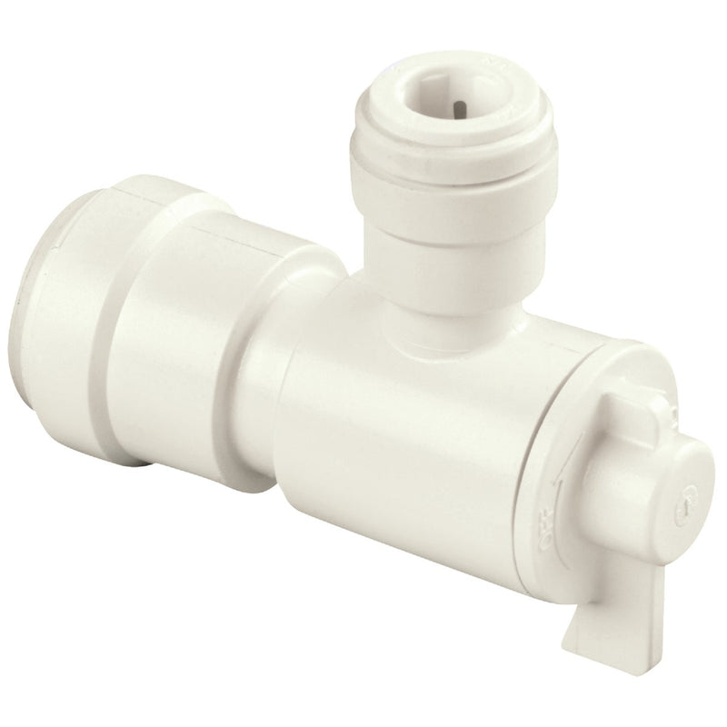Watts 1/2 In. CTS X 1/2 In. OD Quick Connect Stop Angle Valve