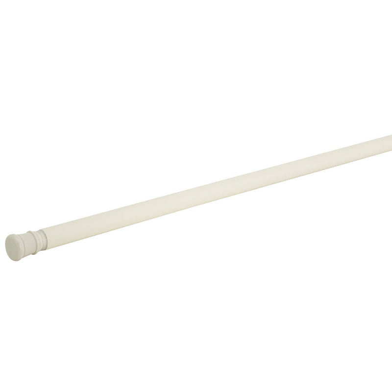 Zenith Zenna Home Straight 42 In. To 72 In. Adjustable Tension Shower Rod in Champaign
