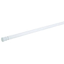 Zenith Zenna Home Straight 42 In. To 72 In. Adjustable Tension Shower Rod in White