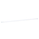 Zenith Zenna Home Straight 42 In. To 72 In. Adjustable Tension Shower Rod in White