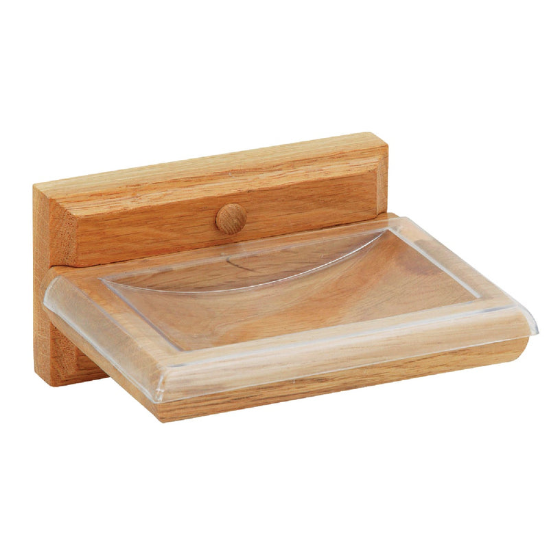 Home Impressions Sierra Medium Oak Soap Dish