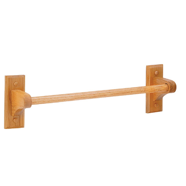 Home Impressions Sierra 18 In. Oak Towel Bar