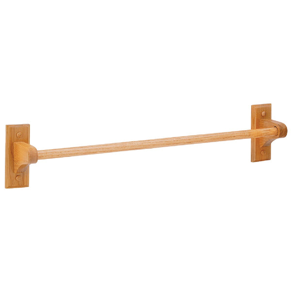 Home Impressions Sierra 24 In. Oak Towel Bar