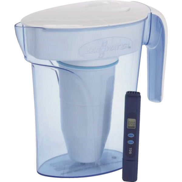 Zero Water 7-Cup Water Filter Pitcher, Blue