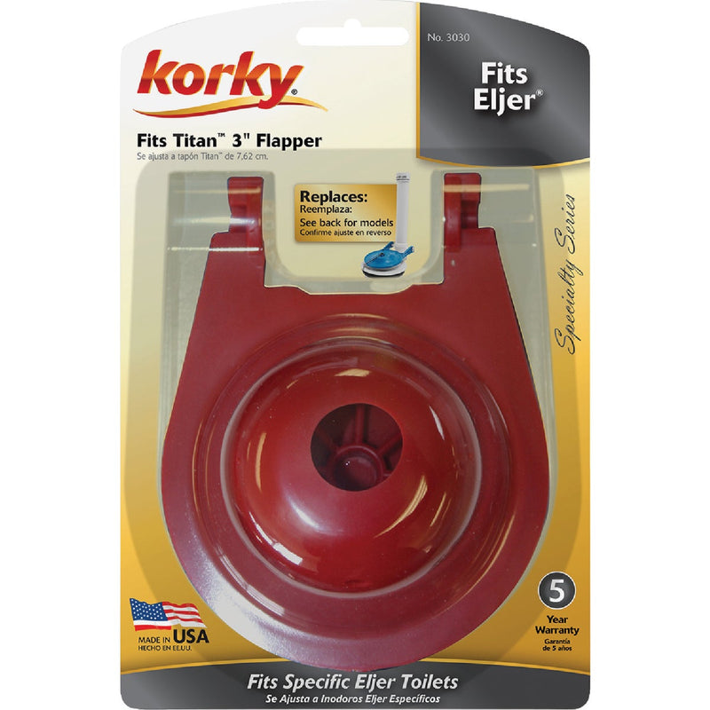 Korky Eljer Titan 3 In. Rubber Flapper