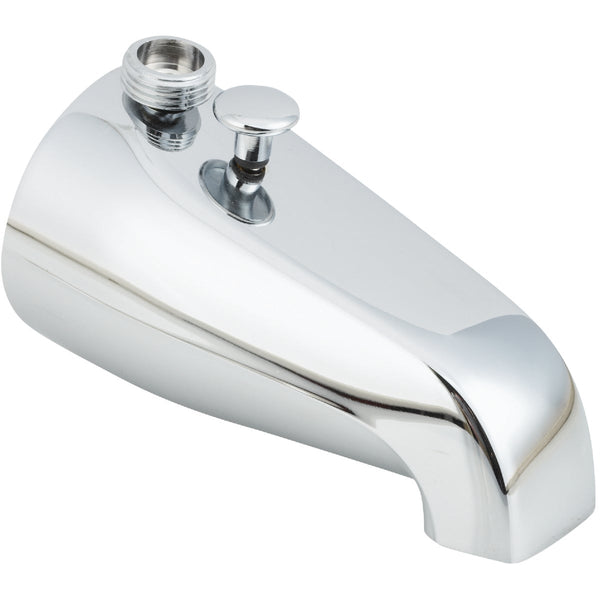 Do it 5-1/2 In. Top Mount Chrome Bathtub Spout with Diverter