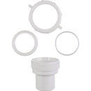Do it Best 1-1/2 In. x 1-1/4 In. White PVC Slip-Joint Reducer Coupling