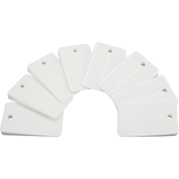 Plumb Pak White Plastic Toilet Shim (8-Pack)