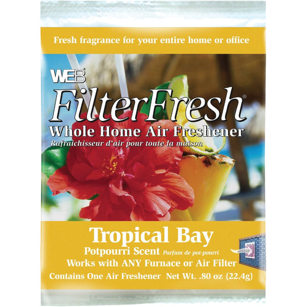 Web FilterFresh Furnace Air Freshener, Tropical Bay