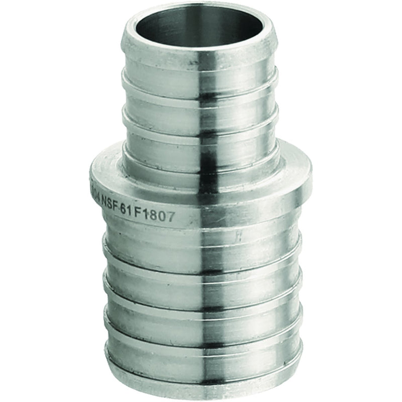 Plumbeeze 1 In. x 3/4 In. Stainless Steel PEX-B Coupling