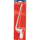 Do it Best White Flush Tank Lever with Plastic Arm