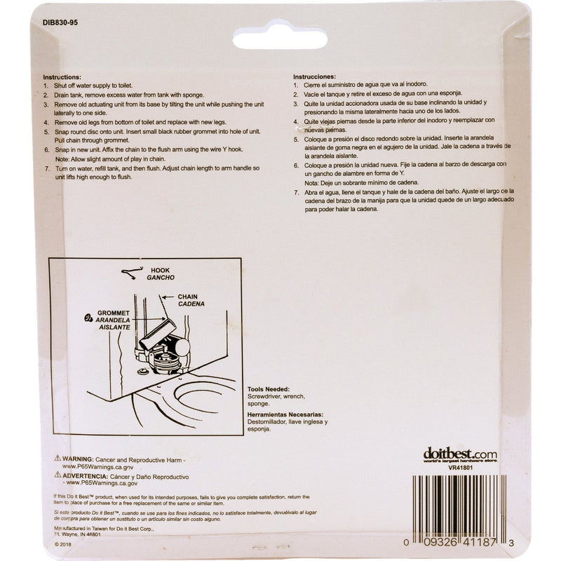 Do it Best 2 In. Flush Valve Actuating Unit for American Standard