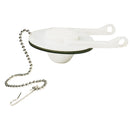 Do it Best Eljer 2 In. Plastic Toilet Flapper with Foam Float and Bead Chain