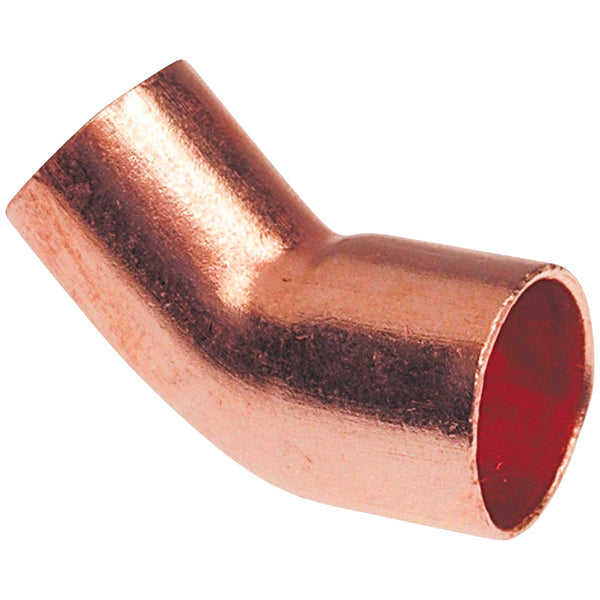 NIBCO 1-1/4 In. 45 Deg. Copper Street Elbow (1/8 Bend)