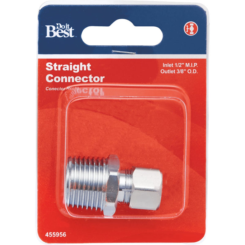 Do it Best 1/2 In. MIP x 3/8 In. OD Union