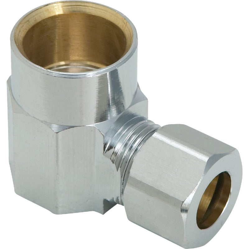 Do it Best 1/2 In. SW X 3/8 In. OD Angle Connector