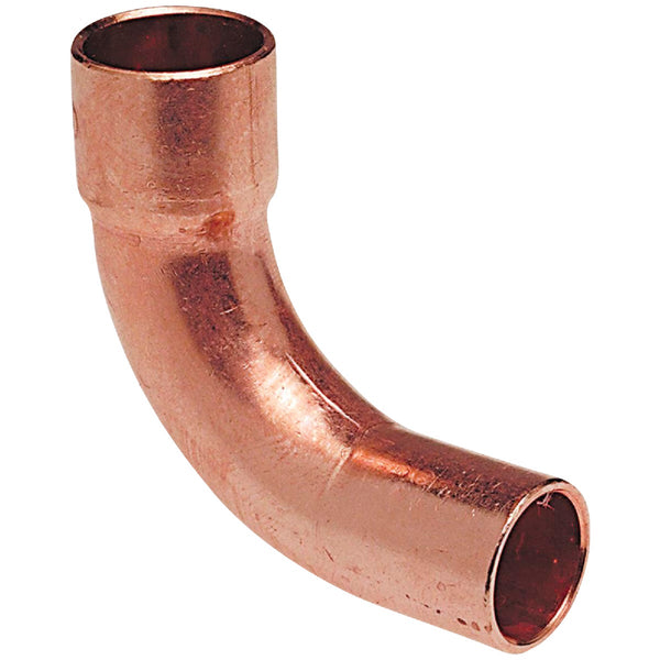 NIBCO 3/4 In. CxC 90 Deg. Long Turn Copper Street Elbow (1/4 Bend)