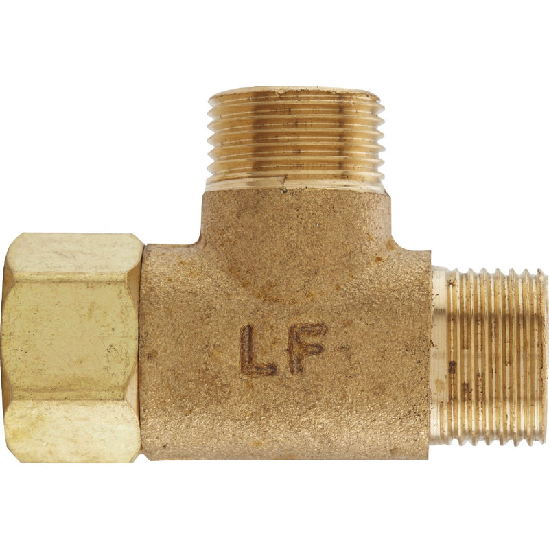 Do it Best 3/8 In. OD Fem x 3/8 In. OD x 3/8 In. OD Brass Extender Tee