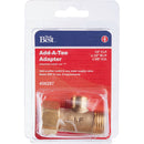 Do it Best 1/2 In. FIP x 1/2 In. MIP x 3/8 In. OD Brass Extender Tee