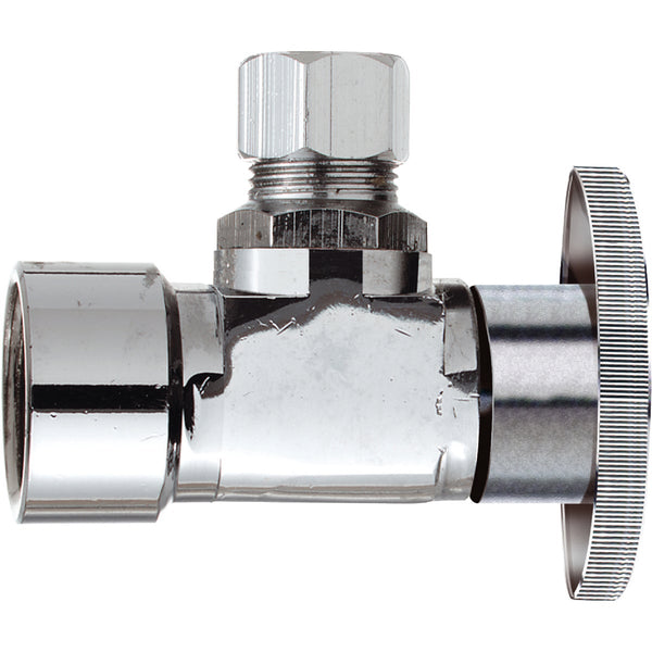 Do it Best 1/2 In. FIP x 1/2 In. OD Quarter Turn Angle Valve