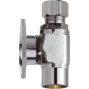 Do it Best 1/2 In. Sweat x 3/8 In. Compression Quarter Turn Straight Valve